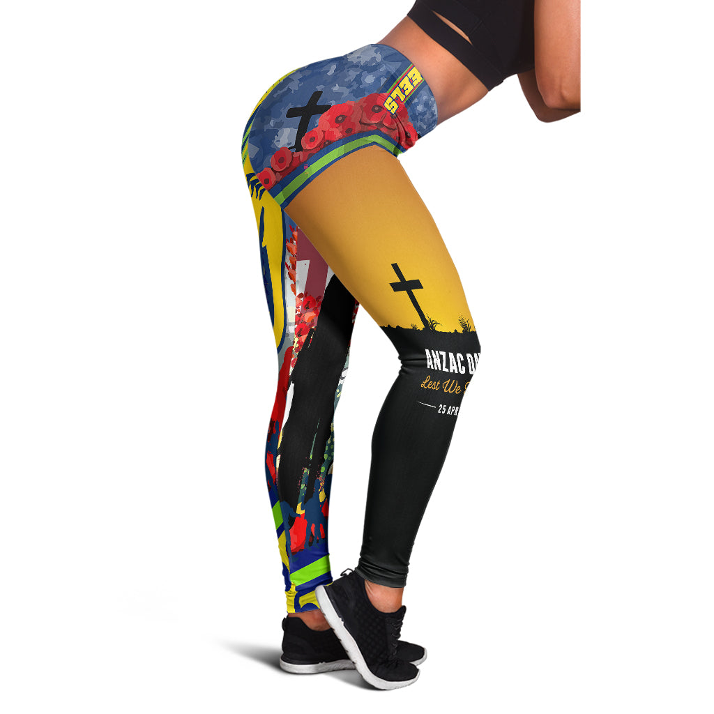 eels-rugby-anzac-day-leggings-custom-remembrance-eels-with-anzac-poppy-watercolour-style-leggings