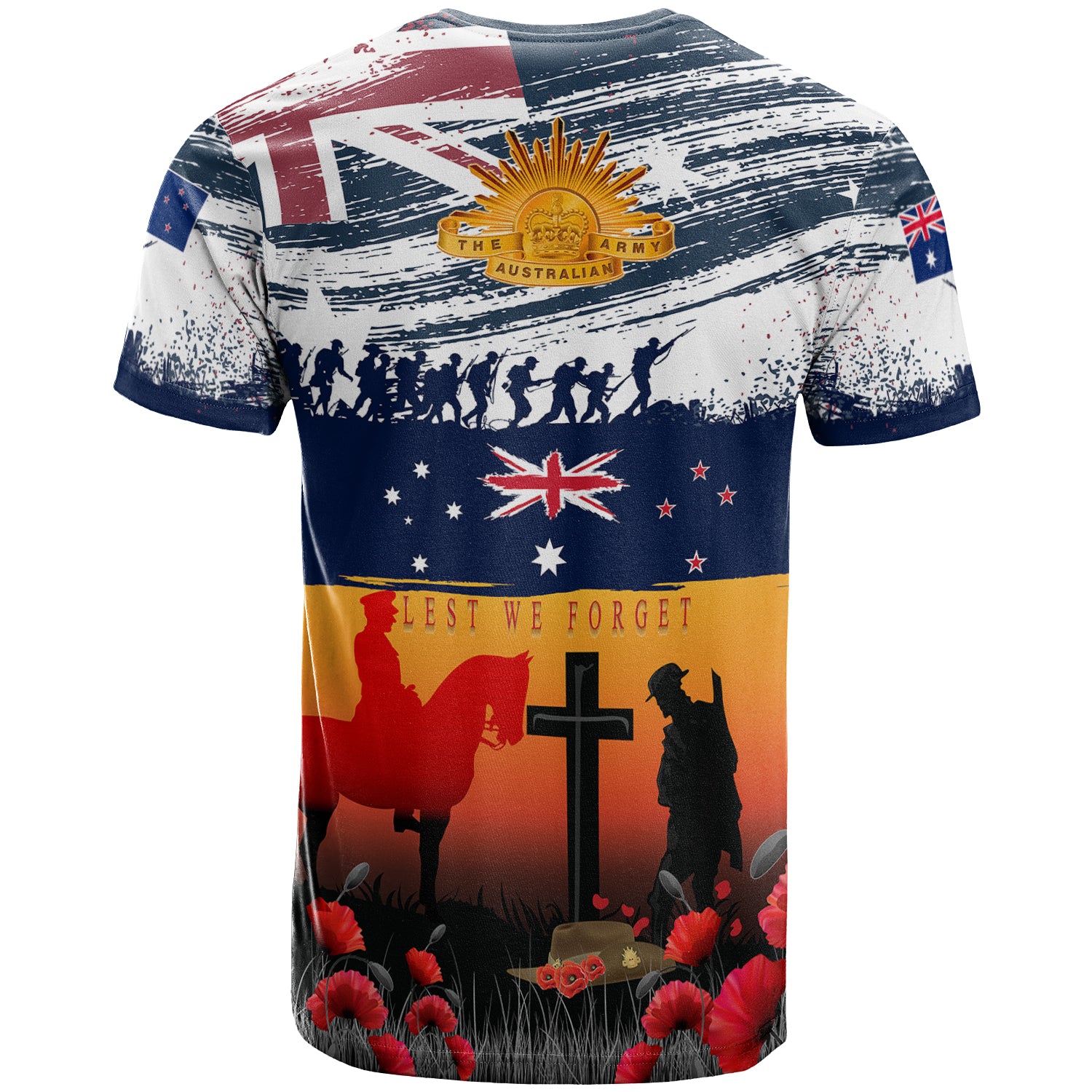 australian-and-new-zealand-army-corps-anzac-day-t-shirt-for-the-fallen-lest-we-forget