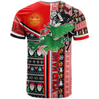 st-george-rugby-christmas-t-shirt-custom-st-george-xmas-green-dragon-with-snowflakes-and-rugby-ball-t-shirt