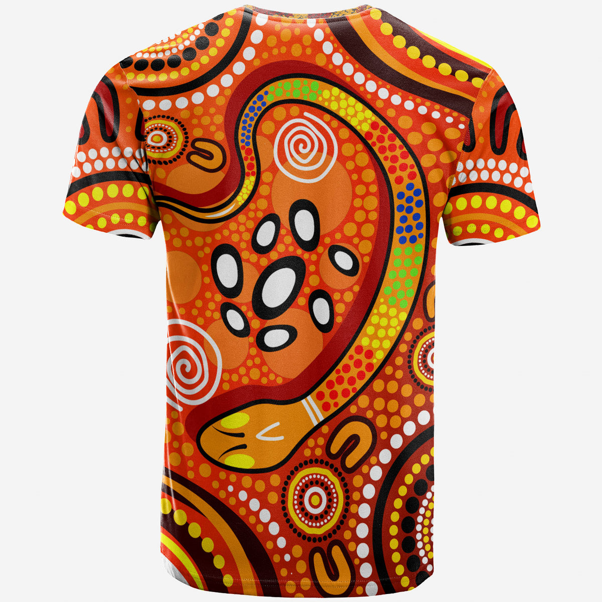 australia-indigenous-t-shirt-custom-mother-rainbow-serpent-indigenous-dreamtime-t-shirt