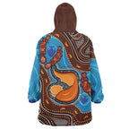 australia-custom-wearable-blanket-hoodie-aboriginal-inspired-mother-and-son-platypus-art-land-and-river-concept-wearable-blanket-hoodie