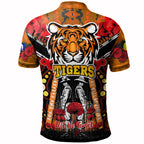 tigers-rugby-anzac-day-watercolour-polo-shirt-custom-remembrance-west-tigers-with-poppy-flower