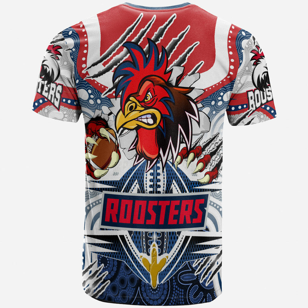 roosters-rugby-aboriginal-custom-t-shirt-super-indigenous-sydney-roosters-scratch-style