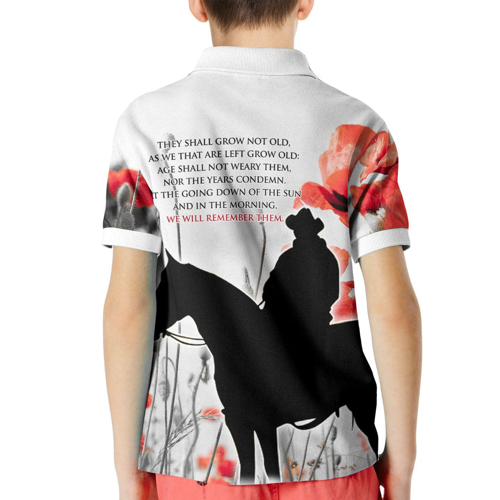 anzac-lest-we-forget-kid-polo-shirts-australian-light-horse