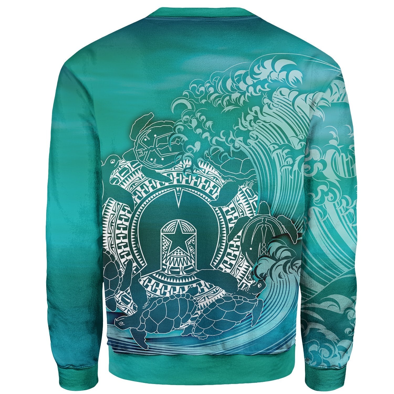 customaboriginal-sweaters-torres-strait-islands-in-wave