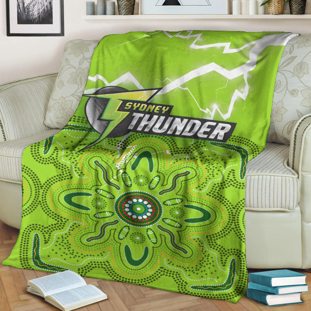 sydney-thunder-blanket-aboriginal-style-of-dot