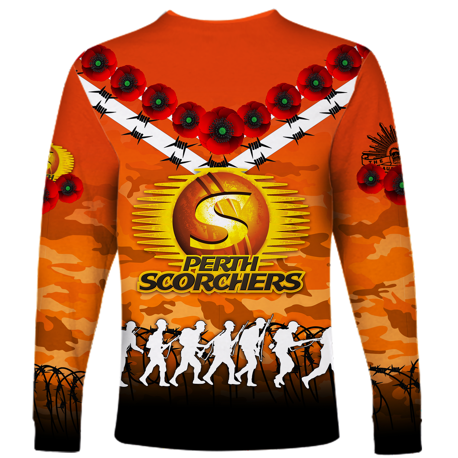 perth-scorchers-anzac-2022-long-sleeve-shirt-camouflage-with-poppy