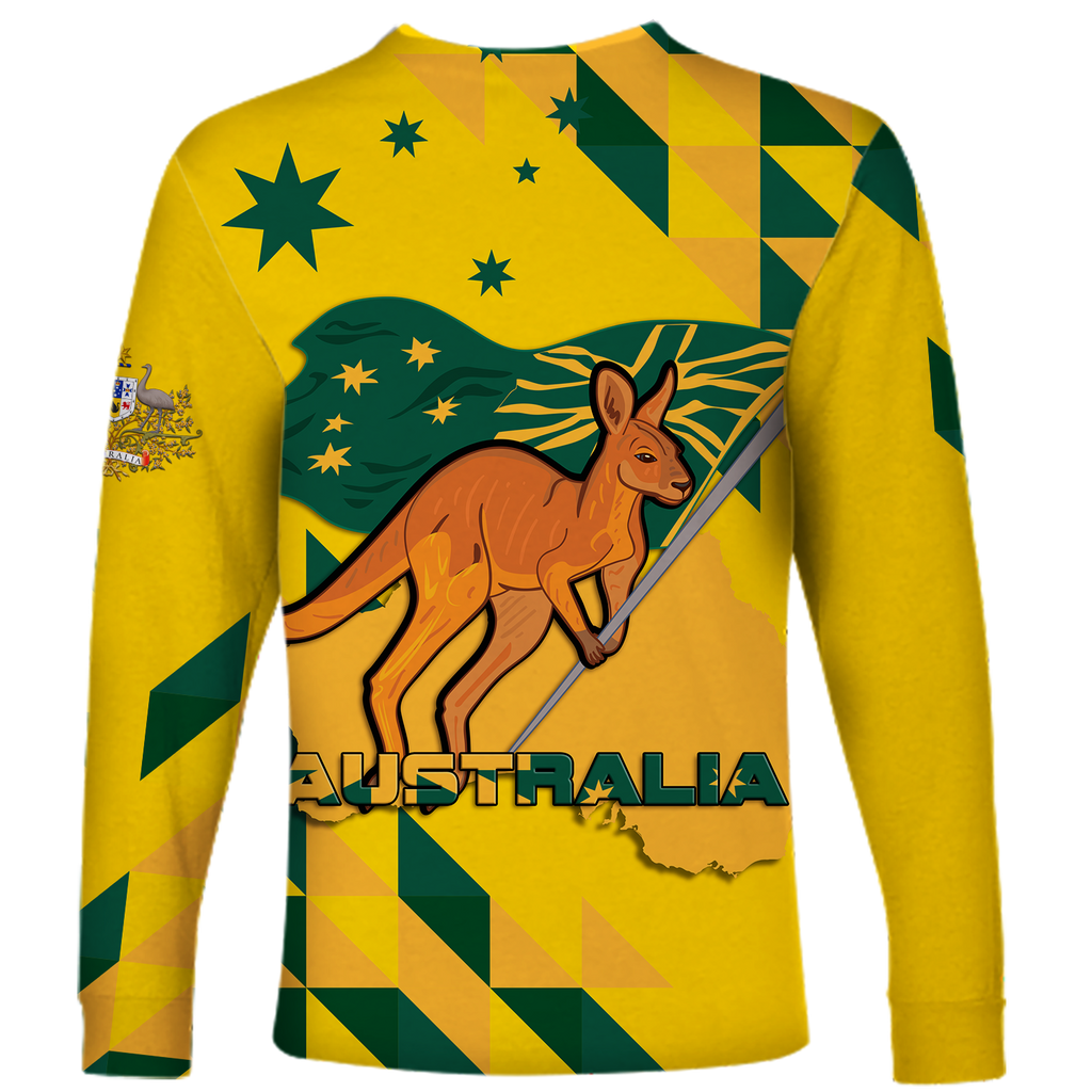 Australia Day Proud To Be Aussie Long Sleeve Shirt - LT12
