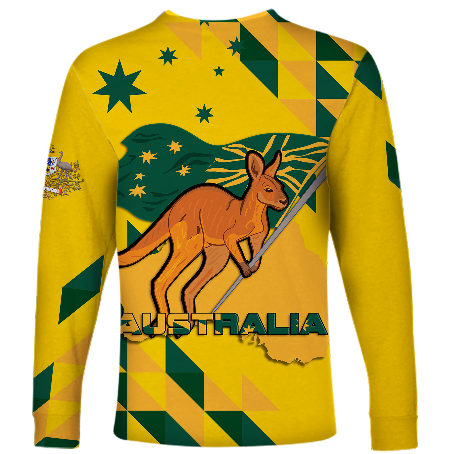 Australia Day Proud To Be Aussie Long Sleeve Shirt - LT12