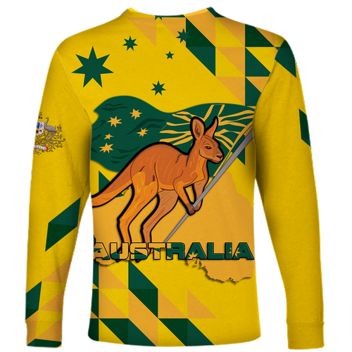 Australia Day Proud To Be Aussie Long Sleeve Shirt - LT12