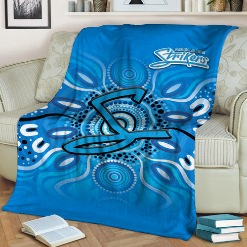 Adelaide Strikers Aboriginal Cricket 2022 Blanket - LT12