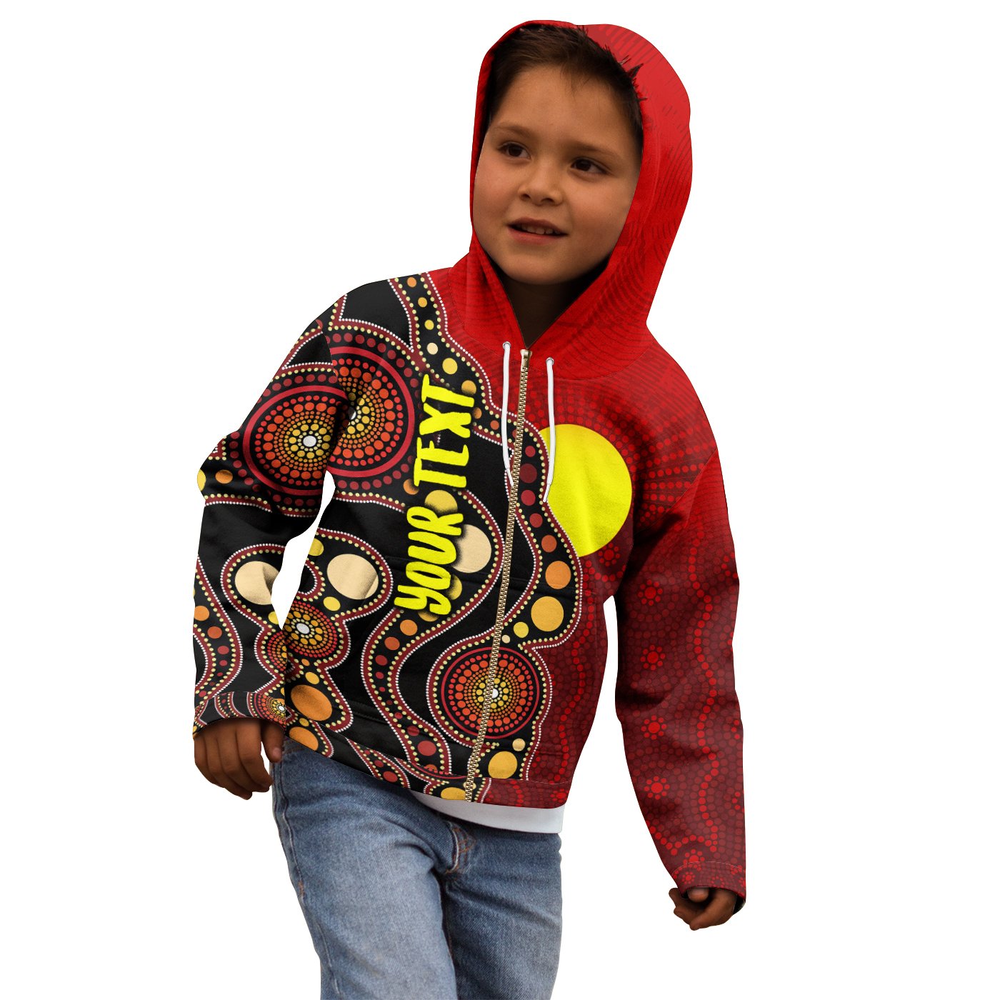 custom-kid-aboriginal-zip-up-hoodie-australia-aboriginal-lives-matter-flag-for-kids