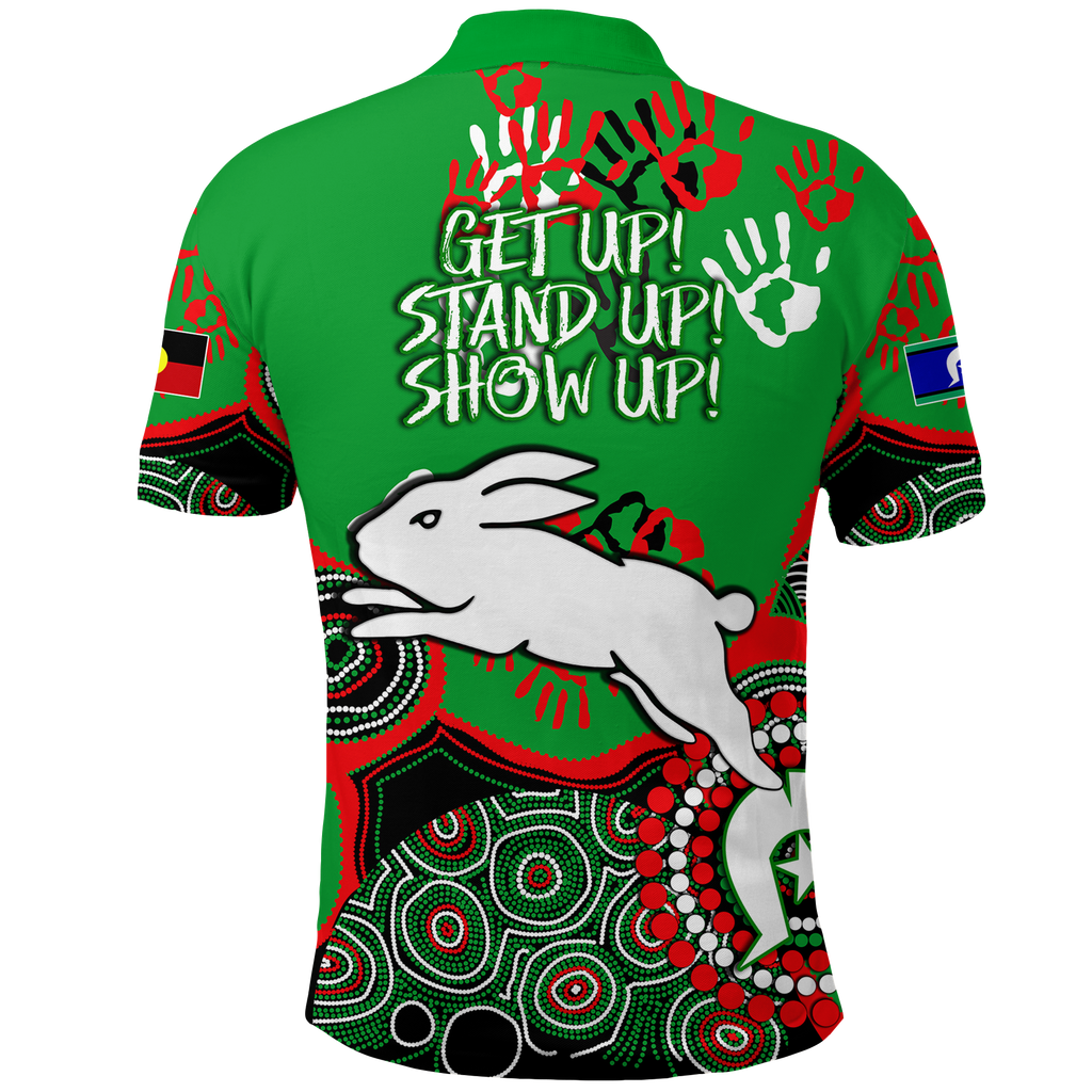 rabbitohs-rugby-naidoc-2022-aboriginal-polo-shirt