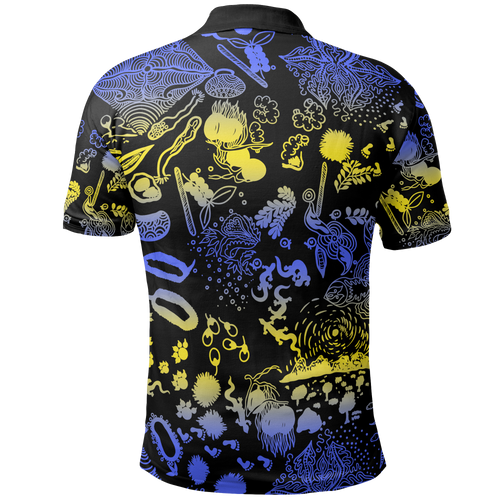 polo-shirt-australian-aboriginal-golden-wattle-unisex