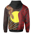 aboriginal-hoodie-indigenous-snake-sun-dot-painting