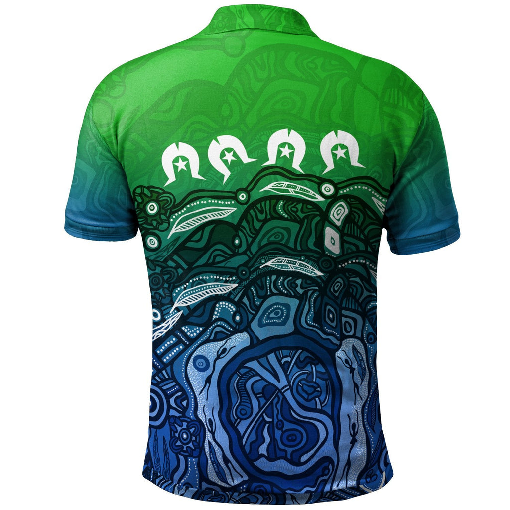 custom-torres-strait-islands-polo-shirt-blue