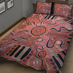 aboriginal-quilt-bed-set-indigenous-footprint-landscape