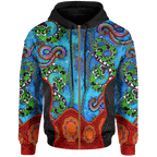 aboriginal-zip-up-hoodie-aussie-indigenous-patterns-blue