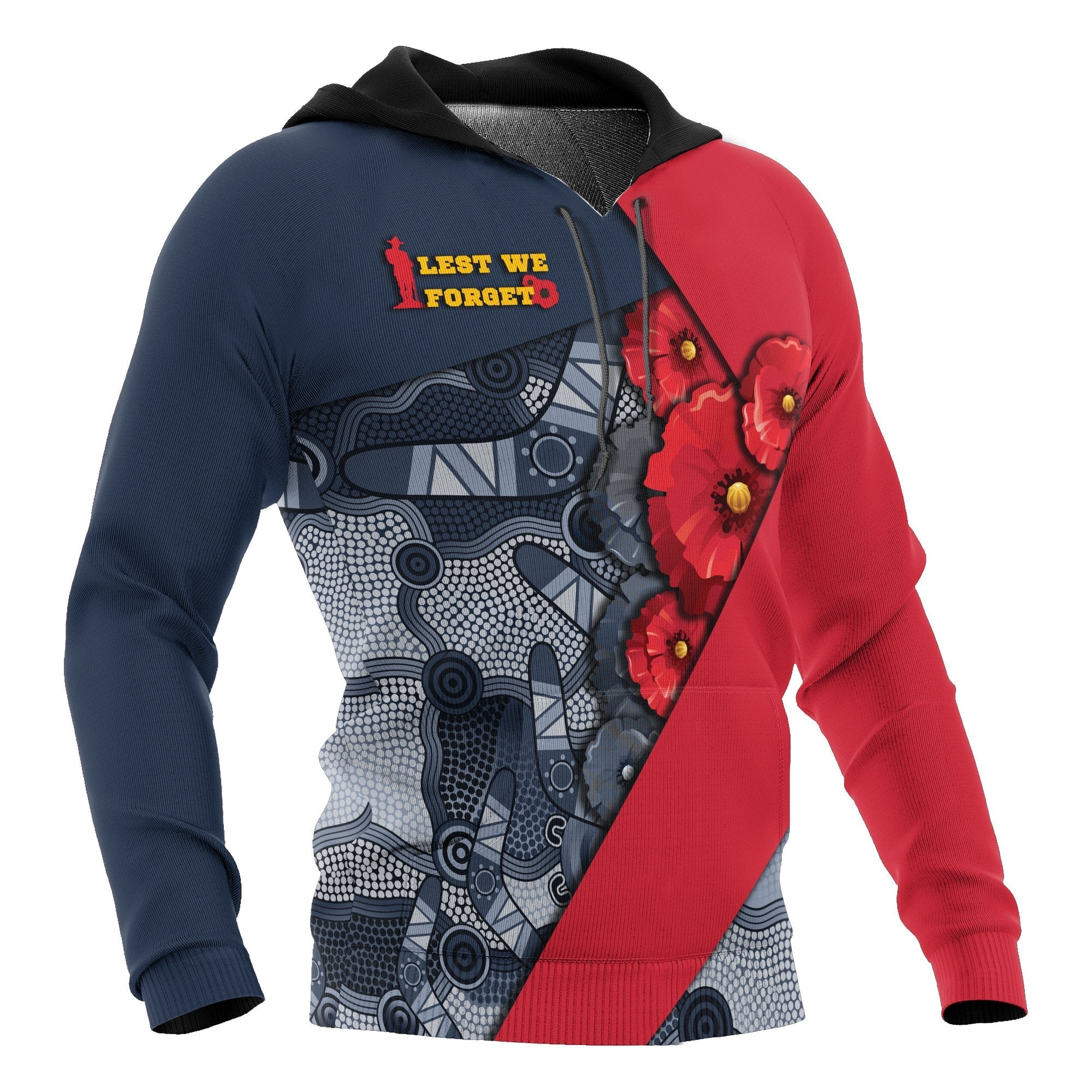 aboriginal-hoodie-anzac-day
