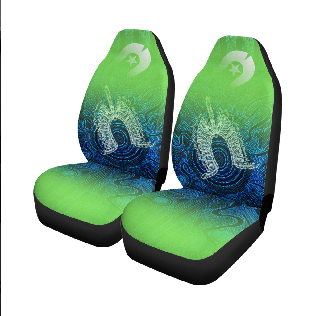 torres-strait-islands-car-seat-covers-indigenous-dot-painting-art