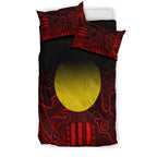 aboriginal-bedding-set-indigenous-flag-grunge-style