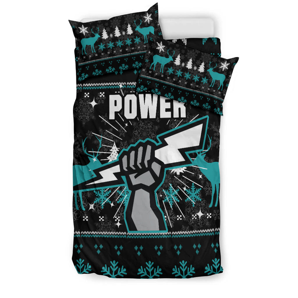 port-adelaide-bedding-set-christmas-ugly-style