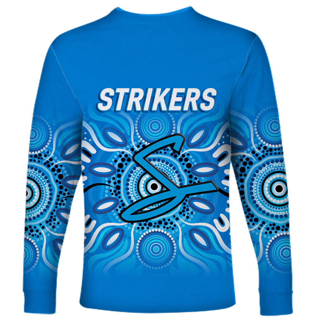 Adelaide Strikers Aboriginal Cricket 2022 Long Sleeve Shirt - LT12