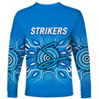 Adelaide Strikers Aboriginal Cricket 2022 Long Sleeve Shirt - LT12