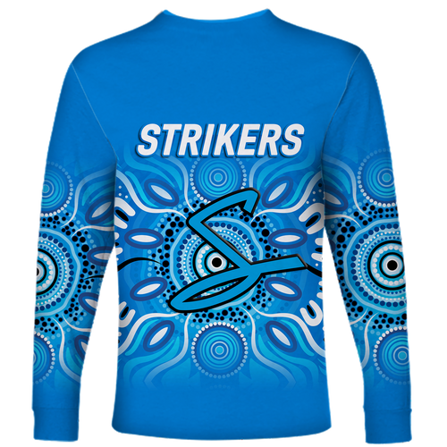 Adelaide Strikers Aboriginal Cricket 2022 Long Sleeve Shirt - LT12
