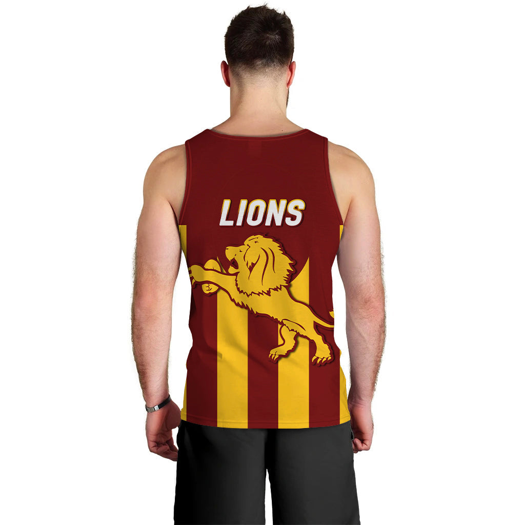 Lions Harvey Brunswick Leschenault Football 2022 Men Tank Top - LT12