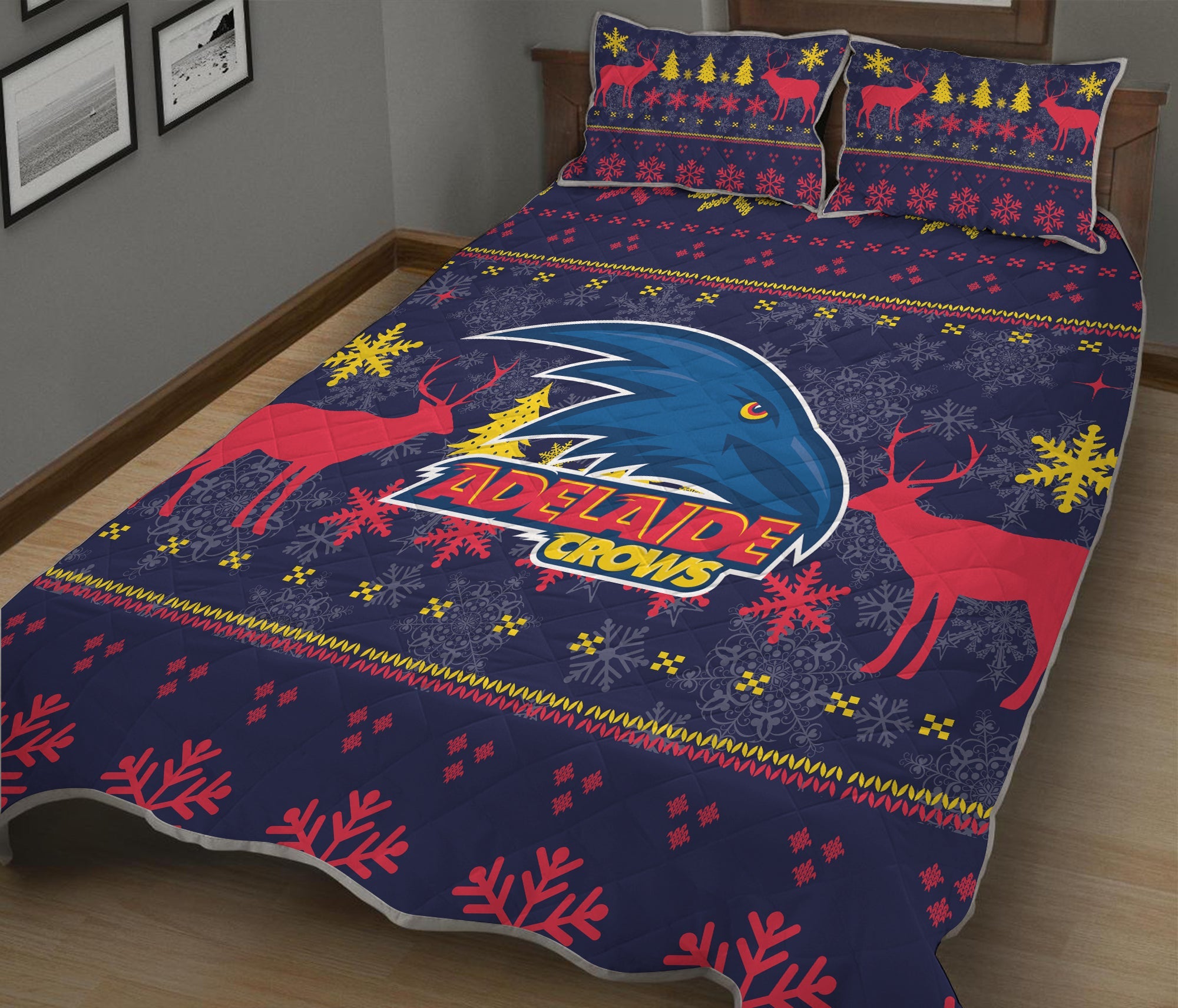 adelaide-crows-quilt-bed-set-christmas-ugly-style