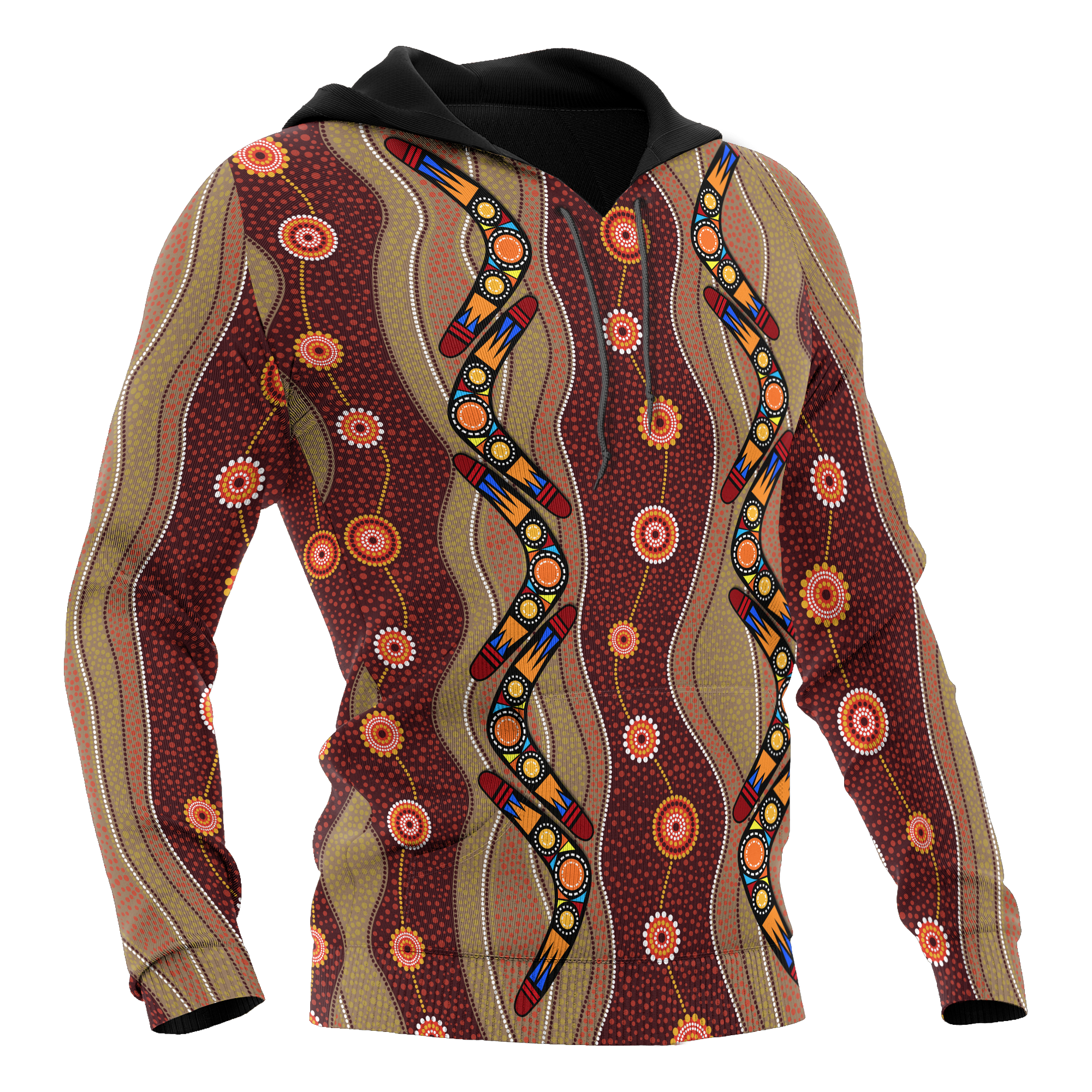 aboriginal-hoodie-boomerang-patterns-circle-dot-painting-1