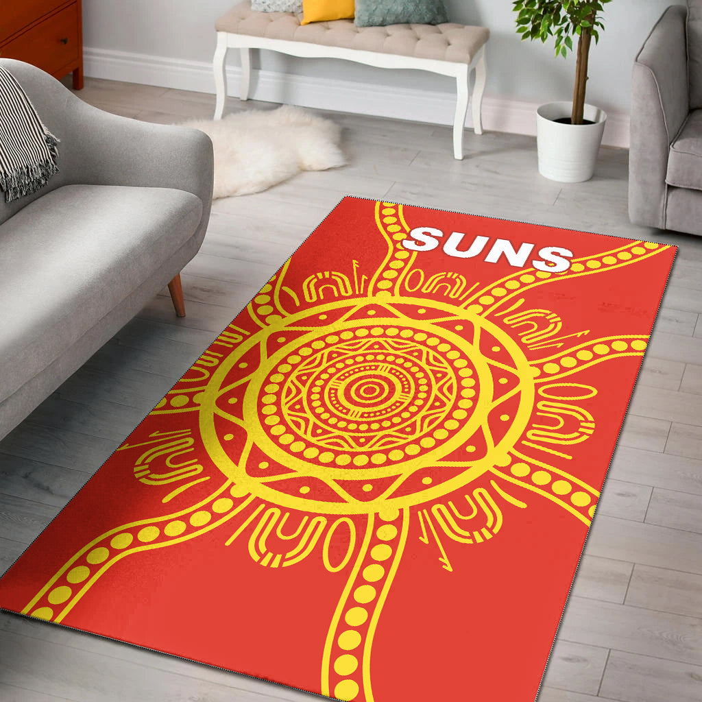 suns-football-area-rug-simple-gold-coast