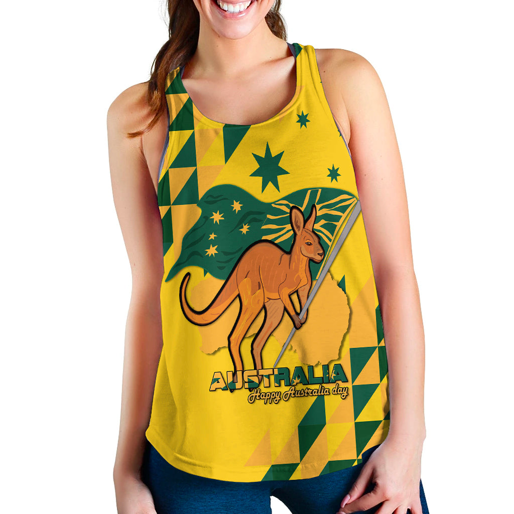 Australia Day Proud To Be Aussie Women Tank Top - LT12