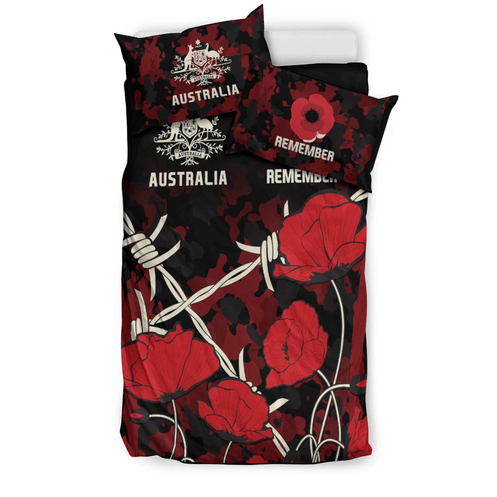 anzac-bedding-set-anzac-with-remembrance-poppy-flower