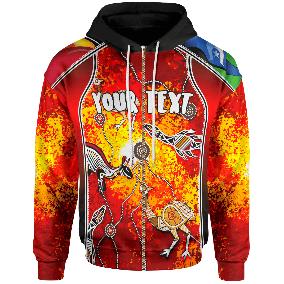 custom-indigenous-kid-zip-up-hoodie-naidoc-week-always-will-be