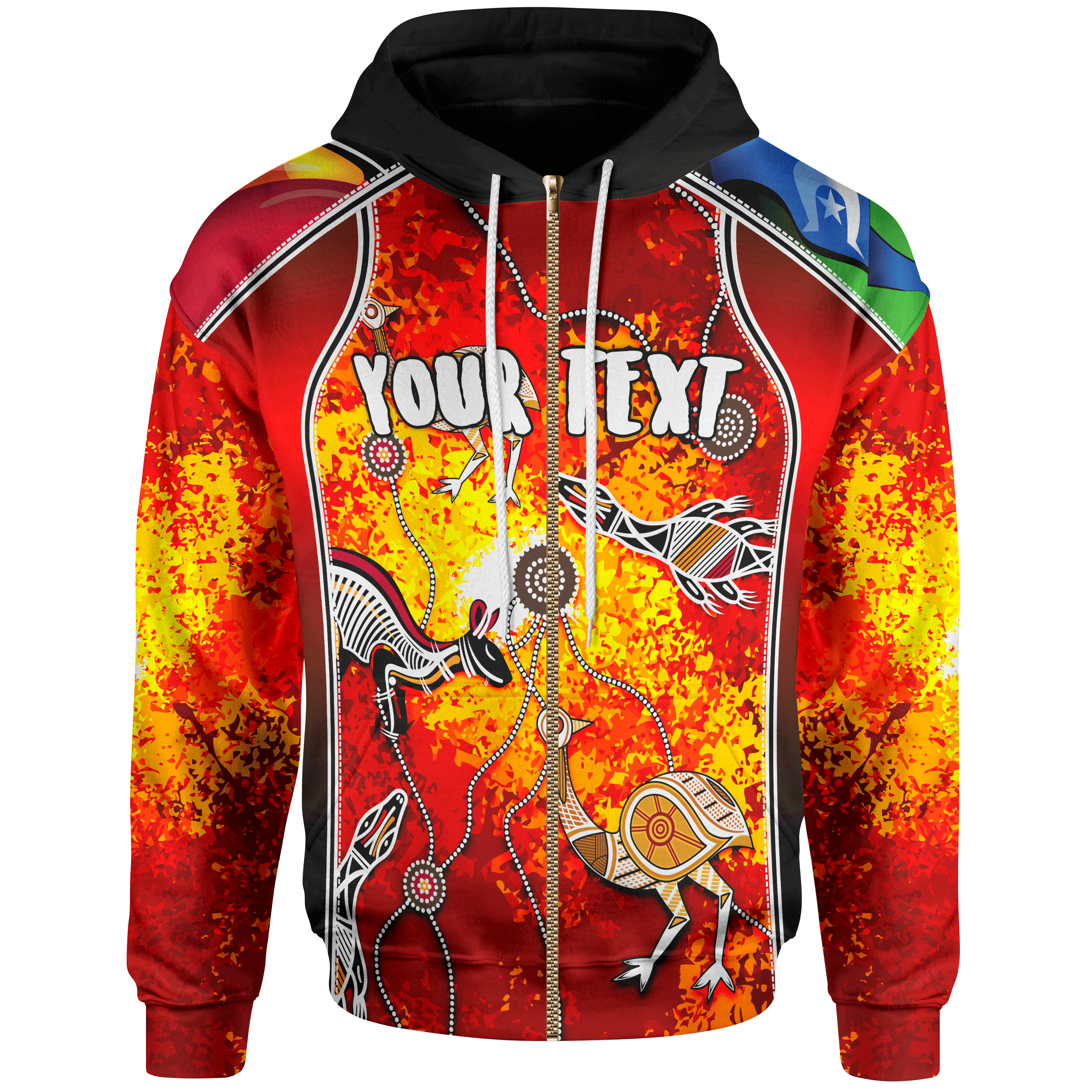 custom-indigenous-kid-zip-up-hoodie-naidoc-week-always-will-be