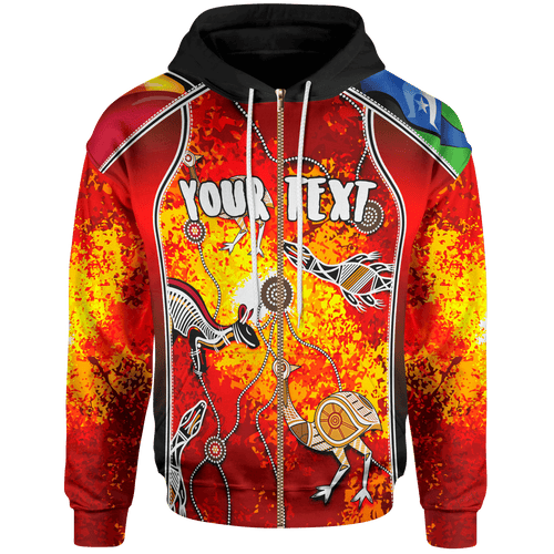 custom-indigenous-kid-zip-up-hoodie-naidoc-week-always-will-be