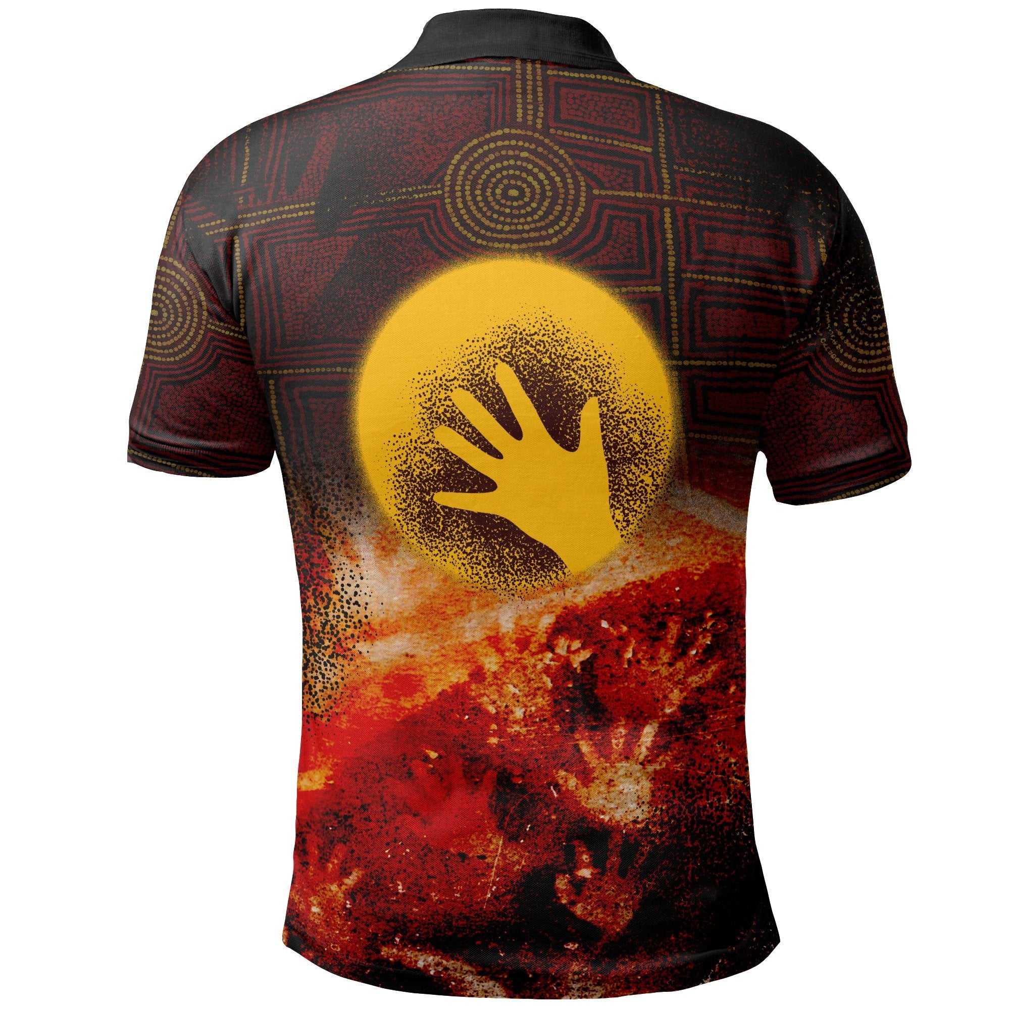 custom-aboriginal-polo-shirt-indigenous-flag-hand-art