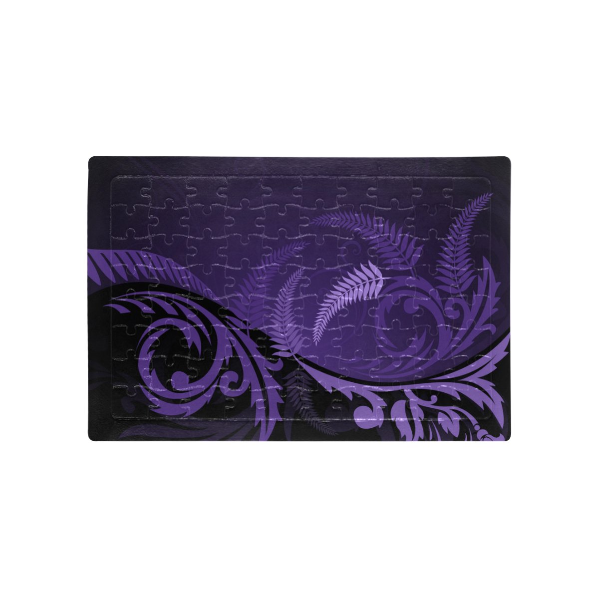 new-zealand-silver-fern-jigsaw-puzzle-purple