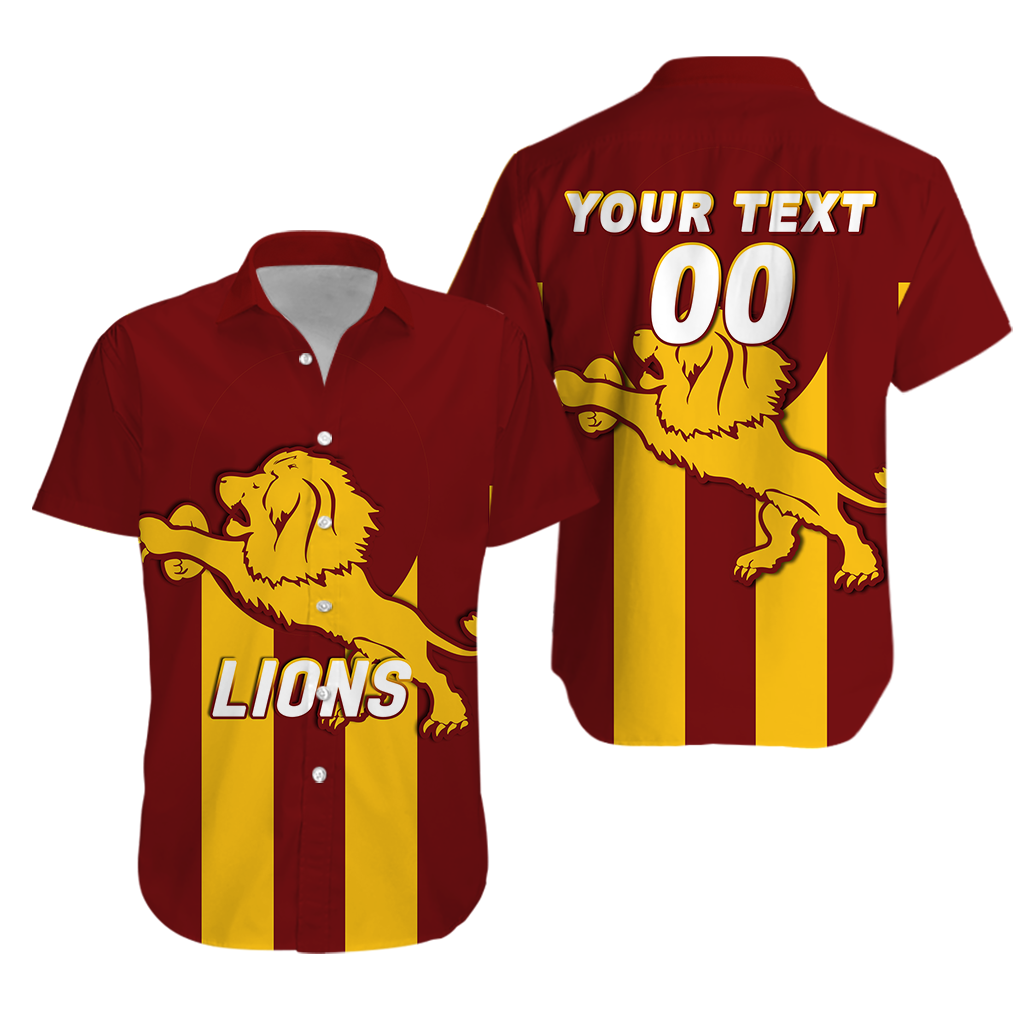 (Custom Personalised) Lions Harvey Brunswick Leschenault Football 2022 Hawaiian Shirt 
