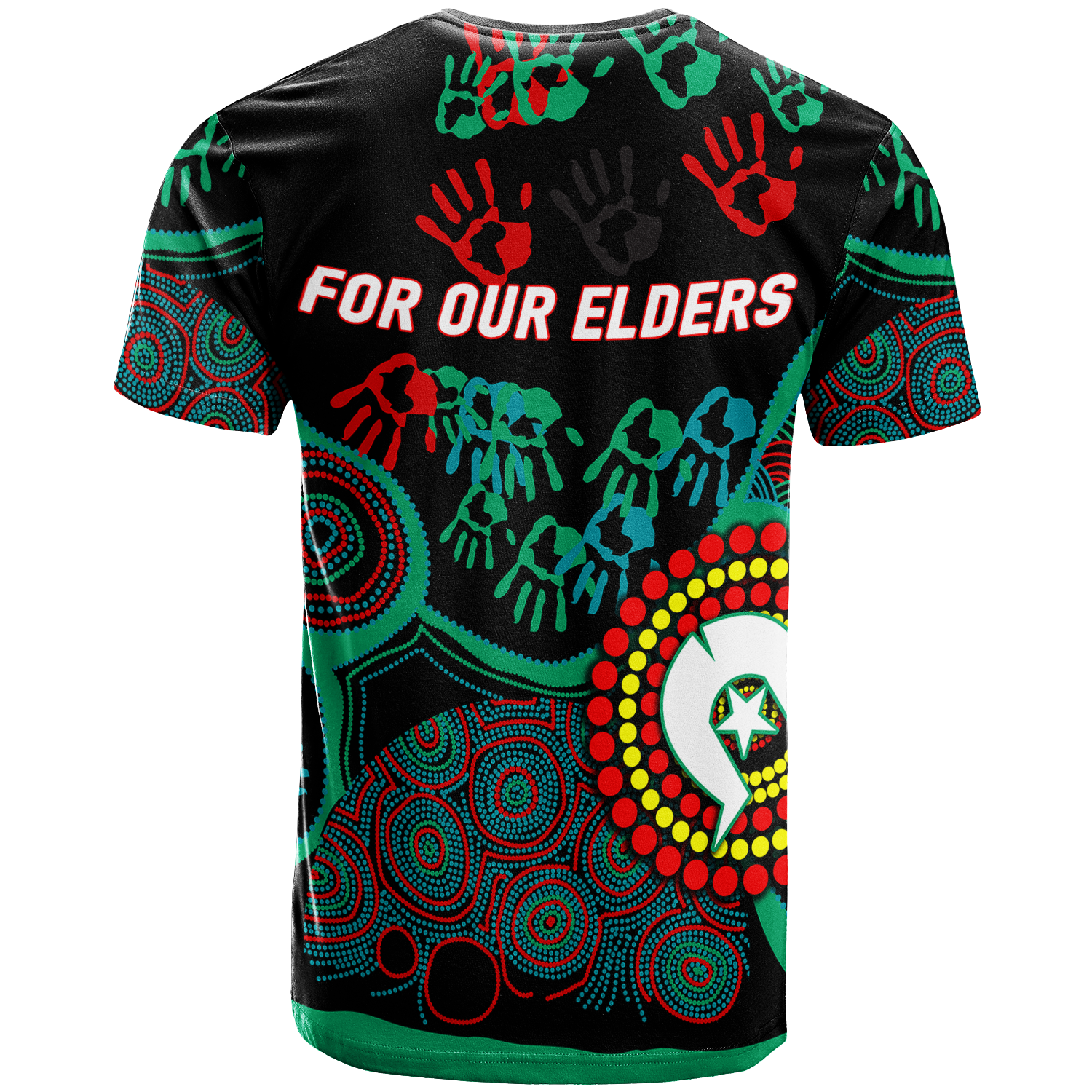 NAIDOC Week 2023 Aboriginal Art For Our Elders T-Shirt - LT12