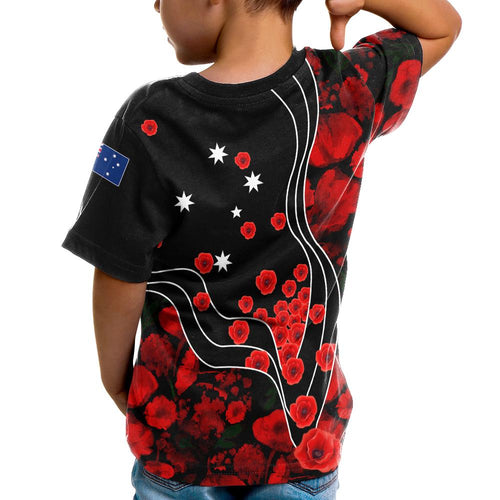 anzac-lest-we-forget-t-shirts-kid-poppy-flowers