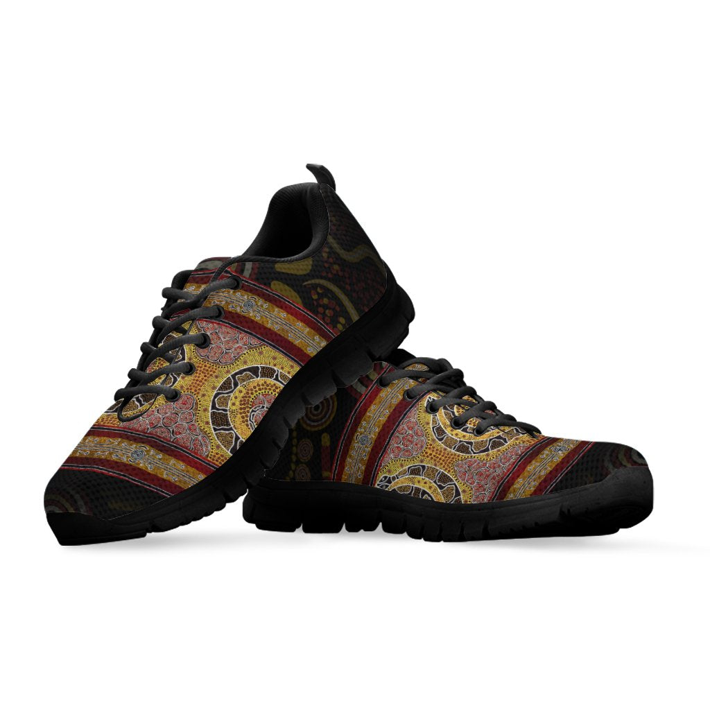 sneaker-snake-dot-panting-art