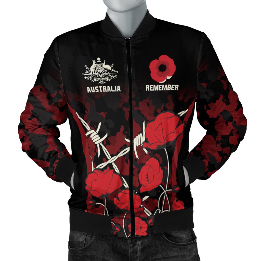 anzac-mens-bomber-jacket-anzac-with-remembrance-poppy-flower