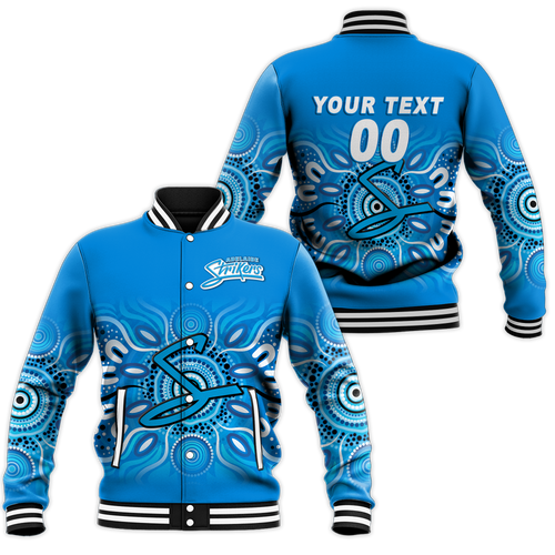 (Custom Personalised) Adelaide Strikers Aboriginal Cricket 2022 Baseball Jacket 