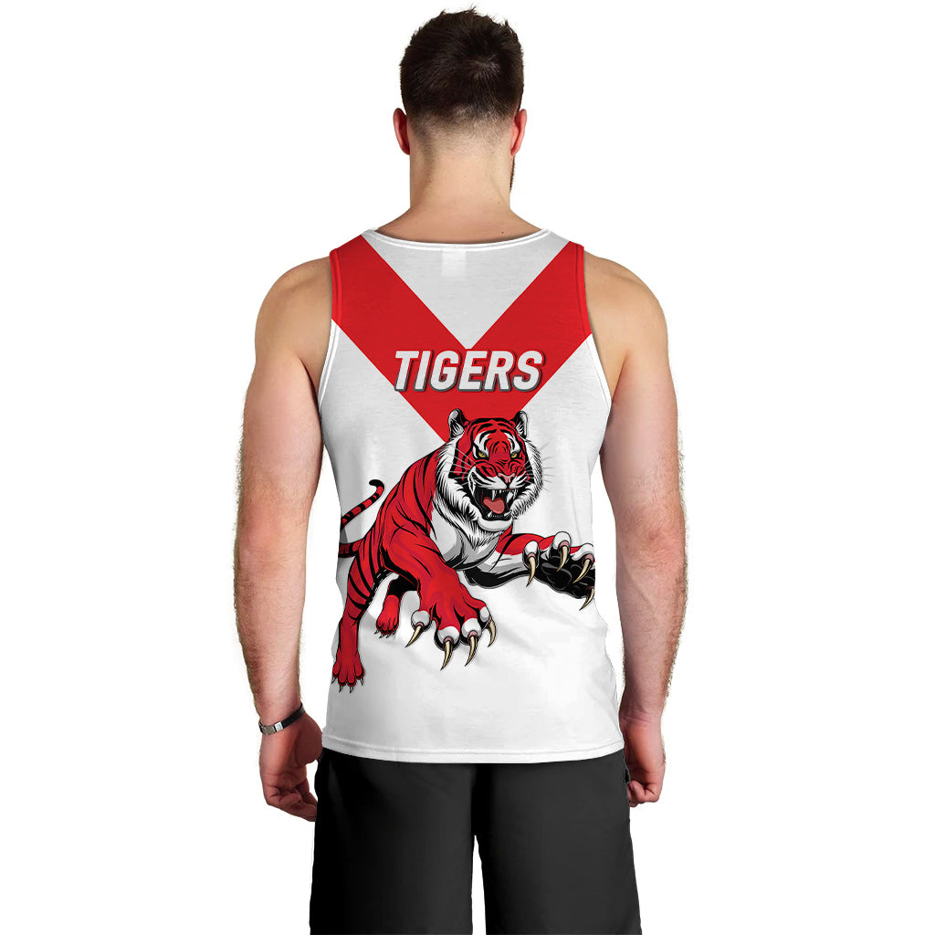Tigers South Bunbury Football 2022 Men Tank Top - LT12