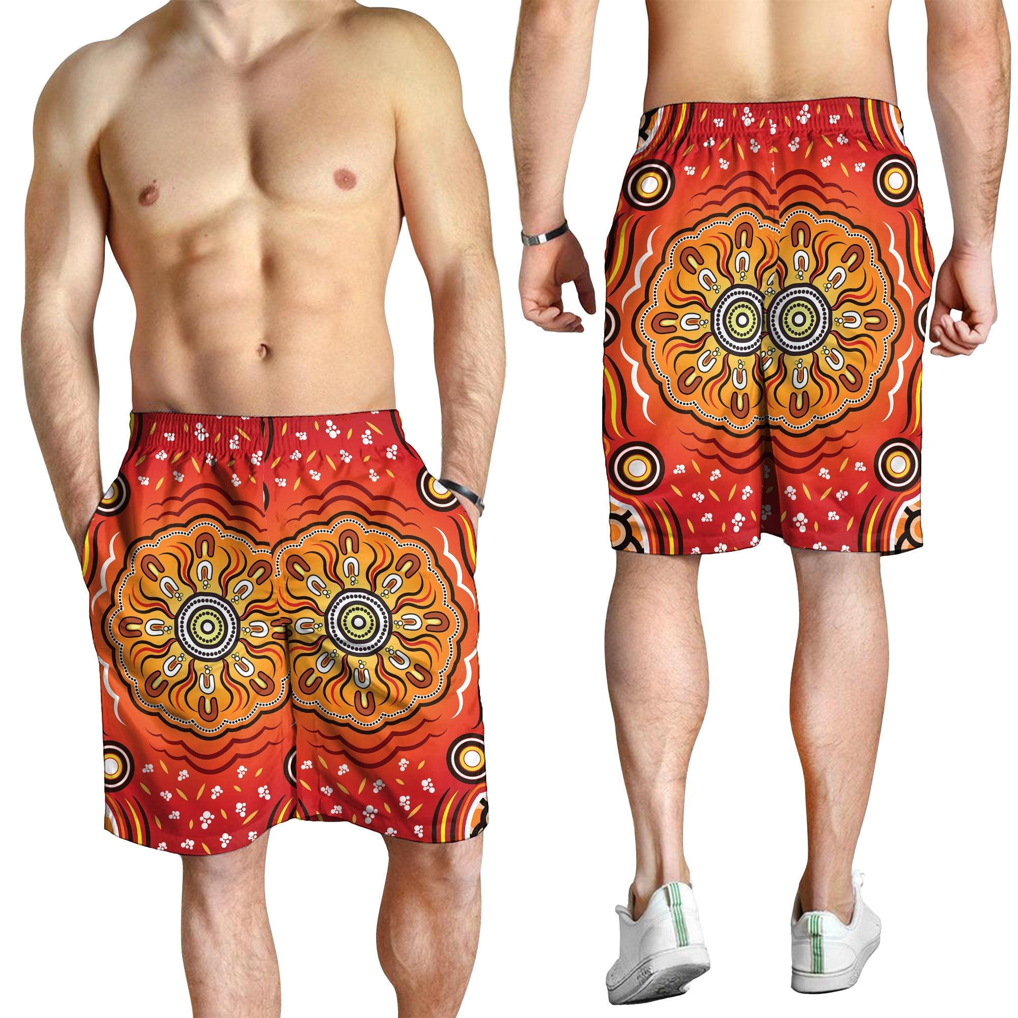 aboriginal-mens-shorts-indigenous-art-patterns-ver01