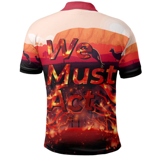 polo-shirt-koala-bushfire-shirt-pray-for-australia