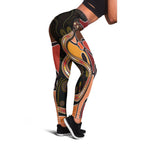 leggings-aboriginal-snake-with-dot-painting